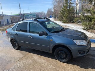 2014 Lada (ВАЗ) Granta I, серый, 300000 рублей, вид 4