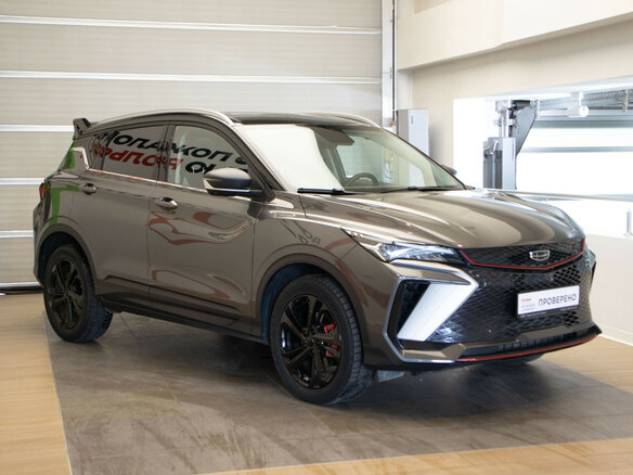 2023 Geely Coolray (Binyue Cool) I Рестайлинг, серый, 1850000 рублей - вид 2