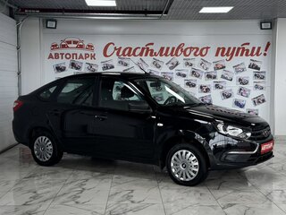 2019 Lada (ВАЗ) Granta I Рестайлинг, чёрный, 629000 рублей, вид 1