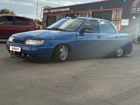 2004 Lada (ВАЗ) 2110, синий - вид 4
