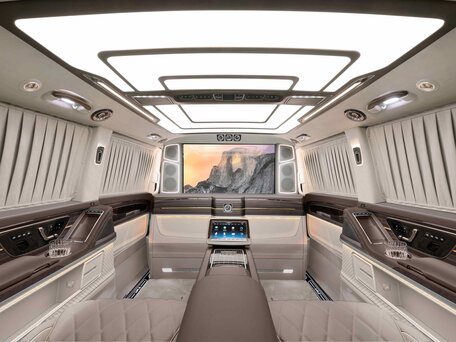 2026 Mercedes-Benz V-Класс Extra Long 300 d экстра длинный III (W447) Рестайлинг 2, чёрный, 49500000 рублей, вид 1