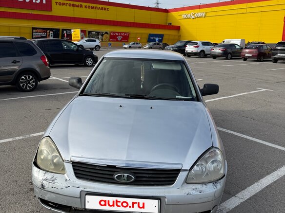 2008 Lada (ВАЗ) Priora I, серебристый, 180000 рублей - вид 1