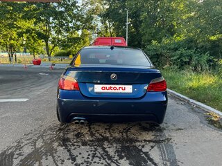 2007 BMW 5 серии 525d V (E60/E61) Рестайлинг, синий, 1750000 рублей, вид 3