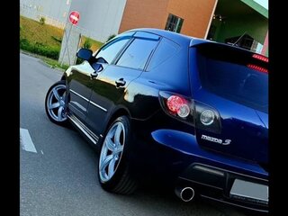 2008 Mazda 3 I (BK) Рестайлинг, синий, 650000 рублей, вид 5