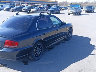 2009 Hyundai Sonata ТагАЗ IV (EF) Рестайлинг, чёрный, 800000 рублей, вид 5