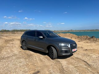 2015 Audi Q7 II (4M), серый, 3500000 рублей, вид 3