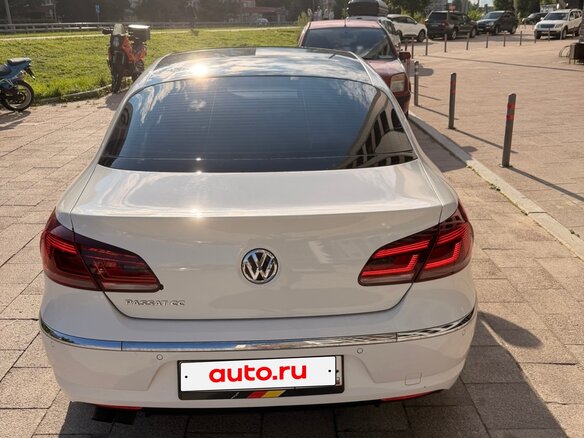 2012 Volkswagen Passat CC I Рестайлинг, белый - вид 3