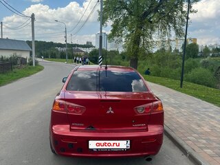 2008 Mitsubishi Lancer X, красный, 650000 рублей, вид 3