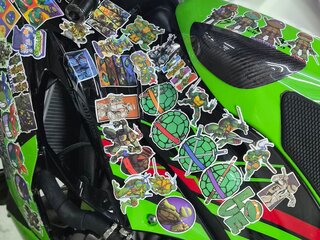 2023 Kawasaki ZX-6R Ninja, зелёный, 1000000 рублей, вид 2