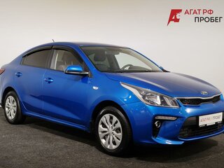 2018 Kia Rio IV, синий, 740000 рублей, вид 3