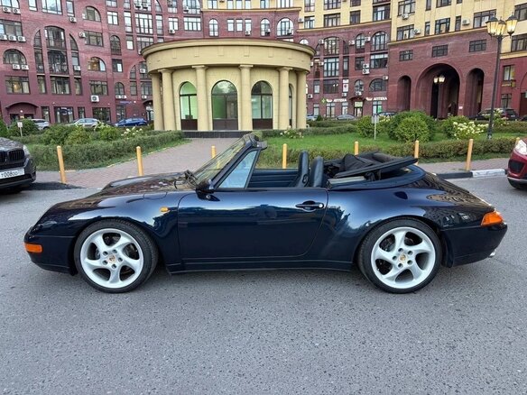 1995 Porsche 911 Carrera IV (993), синий, 16500000 рублей - вид 1