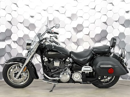 2007 Yamaha XV 1700 Road Star, чёрный, 649000 рублей, вид 4