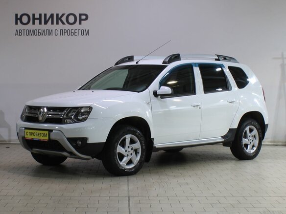 2016 Renault Duster I Рестайлинг, белый, 1219000 рублей