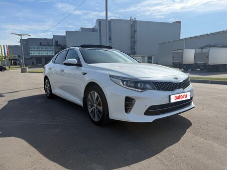 2017 Kia Optima IV, белый, 1910000 рублей, вид 4