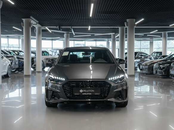 2025 Audi A4 45 TFSI Long V (B9) Рестайлинг, серый - вид 2