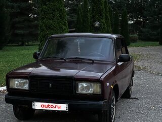2005 Lada (ВАЗ) 2107, пурпурный, 77000 рублей, вид 3