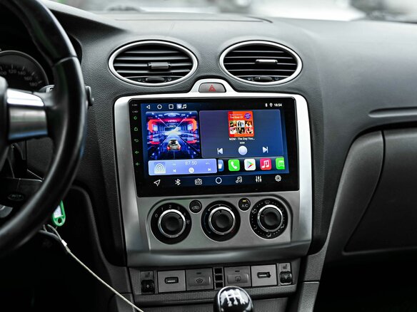 2008 Ford Focus II Рестайлинг, чёрный - вид 6