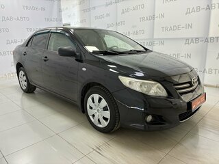 2008 Toyota Corolla X (E140, E150), чёрный, 740000 рублей, вид 3