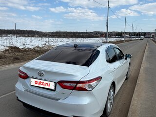 2022 Toyota Camry VIII (XV70) Рестайлинг, белый, 3400000 рублей, вид 5