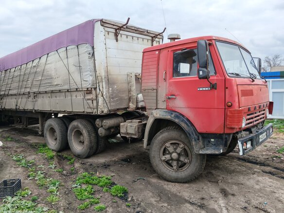 1990 КамАЗ 5410, красный, 300000 рублей - вид 9