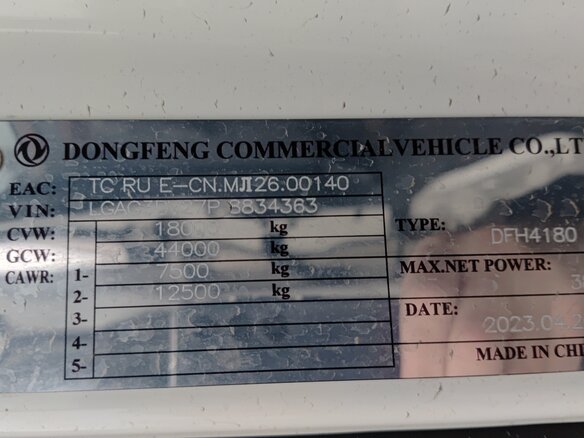 2023 Dongfeng GX, белый, 3890250 рублей - вид 7