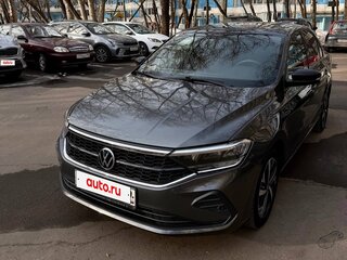 2021 Volkswagen Polo VI, серый, 1890000 рублей, вид 2
