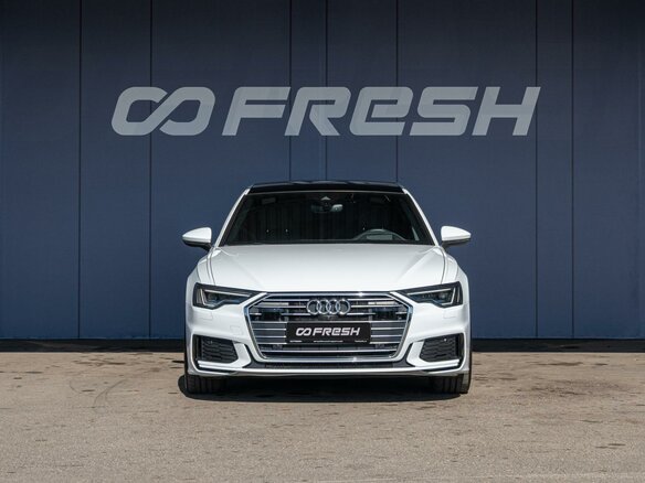 2020 Audi A6 40 TDI V (C8), белый - вид 2