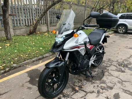2017 Honda CB 400X, красный, 410000 рублей, вид 3