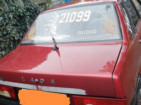 2002 Lada (ВАЗ) 21099, красный, 160000 рублей - вид 2