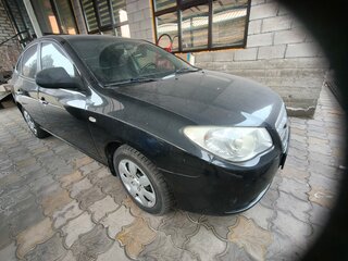 2008 Hyundai Elantra IV (HD), чёрный, 670000 рублей, вид 4