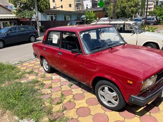 1997 Lada (ВАЗ) 2105, пурпурный, 220000 рублей, вид 3