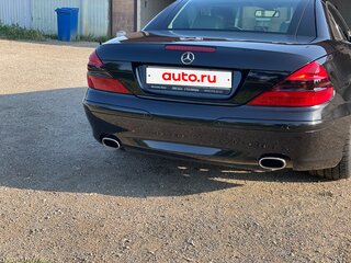 2003 Mercedes-Benz SL-Класс 350 V (R230), чёрный, 1700000 рублей, вид 4