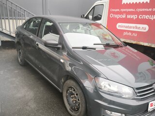 2016 Volkswagen Polo V Рестайлинг, серый, 780000 рублей, вид 3