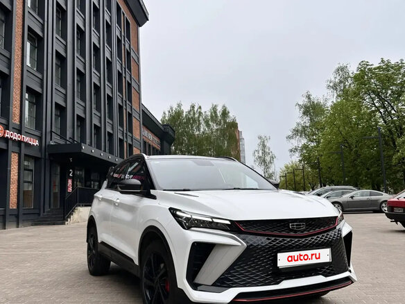2024 Geely Coolray (Binyue Cool) I Рестайлинг, белый, 2200000 рублей - вид 1