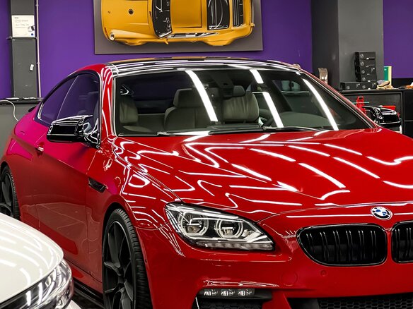 2012 BMW 6 серии 640d xDrive III (F06/F13/F12), красный, 3400000 рублей - вид 18