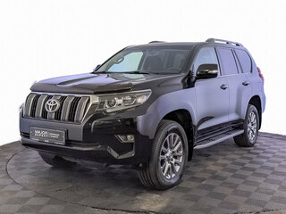 2020 Toyota Land Cruiser Prado 150 Series Рестайлинг 2, чёрный, 4610000 рублей, вид 1