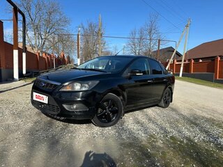 2009 Ford Focus II Рестайлинг, чёрный, 580000 рублей, вид 1