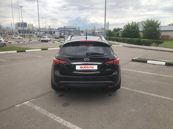 2012 Infiniti FX37 II (S51) Рестайлинг, чёрный, 2150000 рублей - вид 5