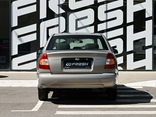 2008 Hyundai Accent ТагАЗ II, бежевый, 889000 рублей, вид 4