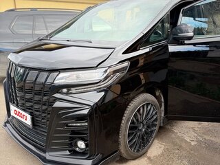 2021 Toyota Alphard III Рестайлинг, чёрный, 5400000 рублей, вид 4