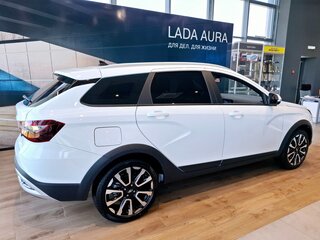 2025 Lada (ВАЗ) Vesta SW Cross I Рестайлинг (NG), белый, 2075500 рублей, вид 2