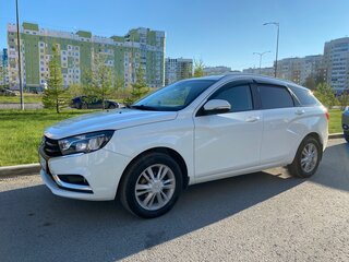 2019 Lada (ВАЗ) Vesta SW I, белый, 915000 рублей, вид 4