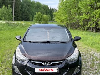 2011 Hyundai Elantra V (MD), чёрный, 700000 рублей, вид 2