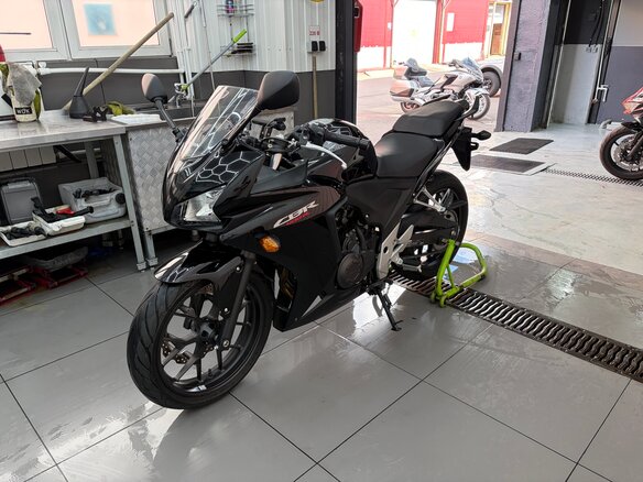 2013 Honda CBR 400R, чёрный, 550000 рублей