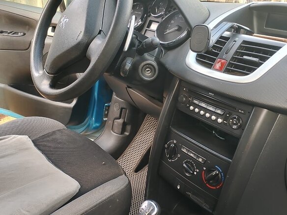 2008 Peugeot 207 I, синий, 390000 рублей - вид 2