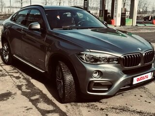 2016 BMW X6 30d II (F16), серый, 4000000 рублей, вид 2