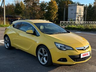 2013 Opel Astra GTC J Рестайлинг, жёлтый, 810000 рублей, вид 2