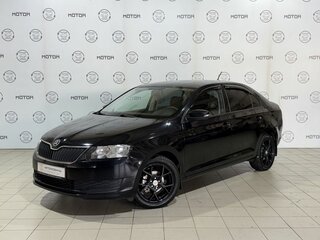 2018 Skoda Rapid I Рестайлинг, чёрный, 1141000 рублей, вид 3