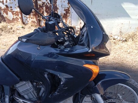 2001 Honda XL650V Transalp, чёрный, 350000 рублей, вид 4