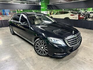 2015 Mercedes-Benz Maybach S-Класс 400 I (X222), чёрный, 2500000 рублей, вид 1